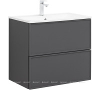 Тумба для раковины Aquanet Арт 75 ясень графит 00329064