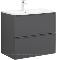 Тумба для раковины Aquanet Арт 75 ясень графит 00329064