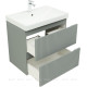 Тумба под раковину Aquanet Джейн 70 (Flat) мисти грин 00335433