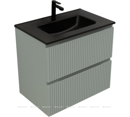 Тумба под раковину Aquanet Джейн 70 (Flat) мисти грин 00335433