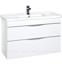 Тумба под раковину Aquanet Эвора 100 белый 00185195