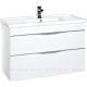Тумба под раковину Aquanet Эвора 100 белый 00185195