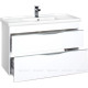 Тумба под раковину Aquanet Эвора 100 белый 00185195