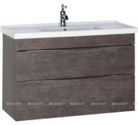 Тумба под раковину Aquanet Эвора 100 дуб антик 00183003