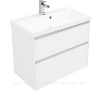 Тумба под раковину Aquanet Гласс 80 белый 00238361