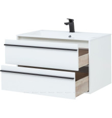 Тумба под раковину Aquanet Lino 90 белый матовый 00253904