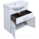 Тумба под раковину Aquanet Монро 65 белый матовый 1 ящик 2 дверцы 00235589