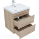 Тумба под раковину Aquanet Нота New 58 дуб светлый 00334197
