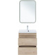 Тумба под раковину Aquanet Нота New 58 дуб светлый 00334197