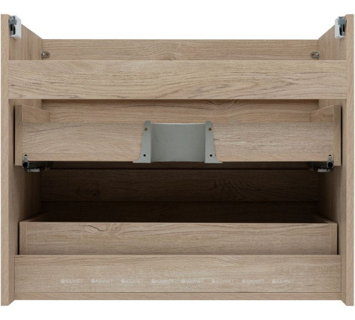 Тумба под раковину Aquanet Нота New 75 дуб светлый 00334198