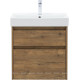Тумба под раковину Aquanet Nova Lite 2.0 60 2 ящика дуб рустикальный 00346315