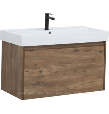 Тумба под раковину Aquanet Nova Lite 90 1+1 ящик дуб рустикальный 00249517