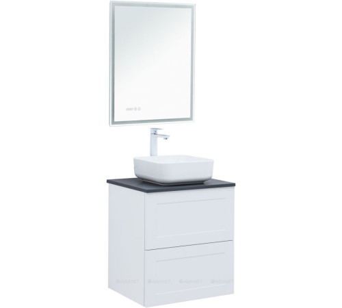 Тумба под раковину Aquanet Терра 60 белый матовый 00313232