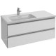 Тумба под раковину Jacob Delafon Vox 1000x460x452 мм 2 ящика Белый лак EB2025-RA-G1C