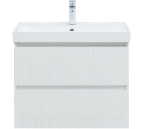 Тумба с раковиной Aquanet Альтера 70 белый матовый 00340886