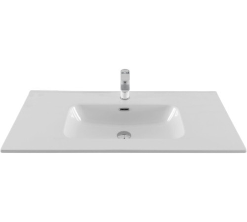 Тумба с раковиной Aquanet Милан 100 дуб светлый 00340170