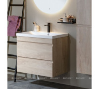 Тумба с раковиной Aquanet Нота New 100 см дуб светлый 00335883