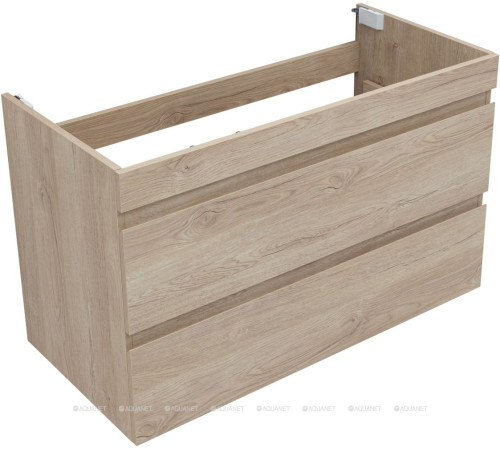 Тумба с раковиной Aquanet Нота New 100 см дуб светлый 00335883