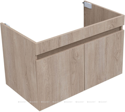 Тумба с раковиной Aquanet Оптима 80 дуб светлый 00345361
