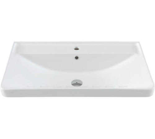 Тумба с раковиной Aquanet Оптима 80 дуб светлый 00345361