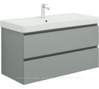 Тумба с раковиной Aquanet Вега 2.0 100 Ирис 2 ящика мисти грин 00344752