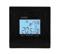 Терморегулятор Aura LTC 090 черный CN644