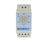 Терморегулятор электромеханический Energy TK05 на DIN-рейку TK05