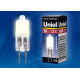 Лампа галогеновая Uniel G4 20Вт K 1822