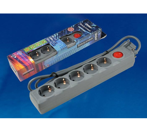 Удлинитель с выключателем Uniel S-Gsu5 UL-00001743