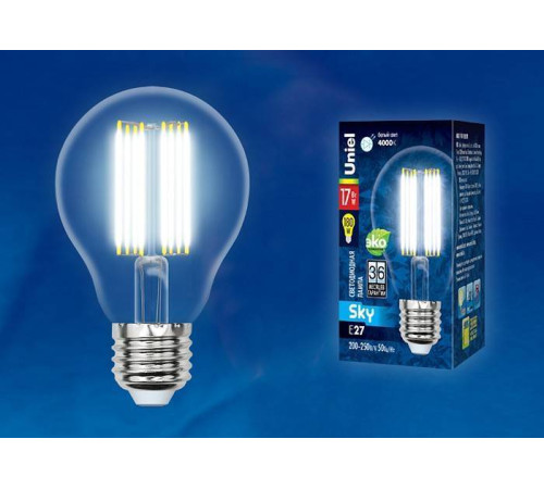 Лампа светодиодная Uniel E27 17Вт 4000K UL-00004871
