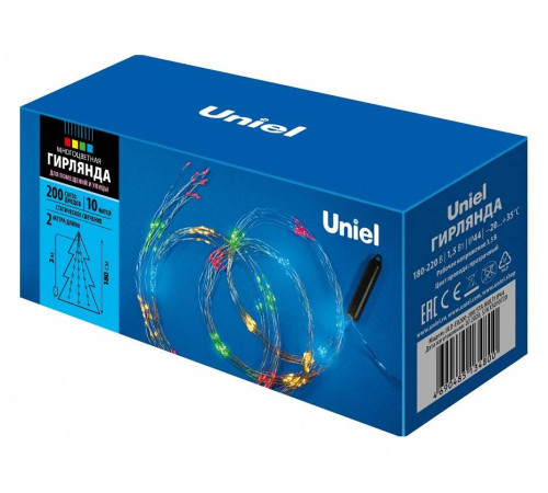 Гирлянда Супернить Uniel ULD-E0200 UL-00007284