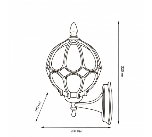 Светильник на штанге Uniel UL-00007526