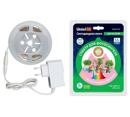 Комплект светодиодной ленты для растений Uniel ULS-P71 2 м IP20 UL-00007572