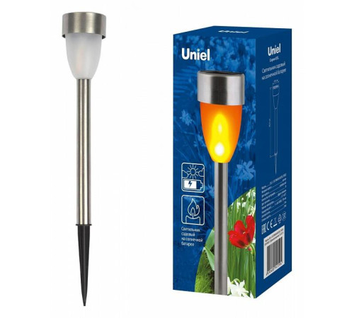 Наземный низкий светильник Uniel Metal torch UL-00007926