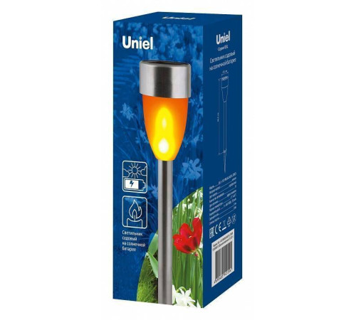 Наземный низкий светильник Uniel Metal torch UL-00007926