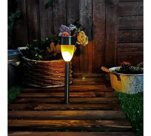 Наземный низкий светильник Uniel Metal torch UL-00007926