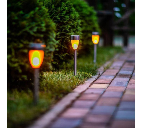 Наземный низкий светильник Uniel Metal torch UL-00007926