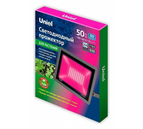 Настенно-потолочный прожектор для растений Uniel ULF-P42 UL-00010384