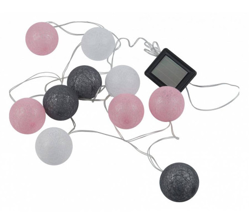 Гирлянда на солнечных батареях Uniel COTTON BALLS-1 UL-00011593