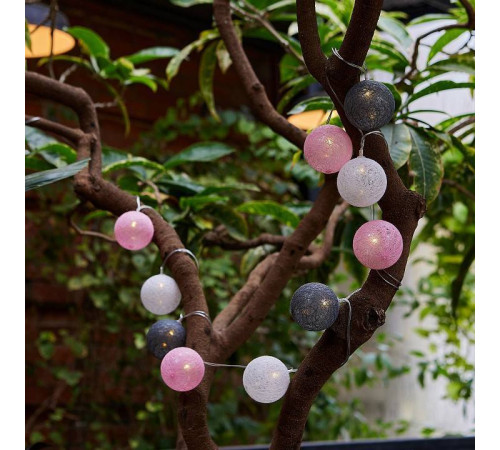 Гирлянда на солнечных батареях Uniel COTTON BALLS-1 UL-00011593