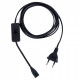 Удлинитель Volpe USN-012-5500W-02/100LUX-WH UL-00011863
