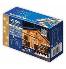 Бахрома световая Uniel ULD-B3010-160/TTK YELLOW/WHITE IP44 UL-00012073