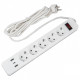 Сетевой фильтр Uniel S-GSR5-3 U2C1 WHITE/GREY UL-00012109