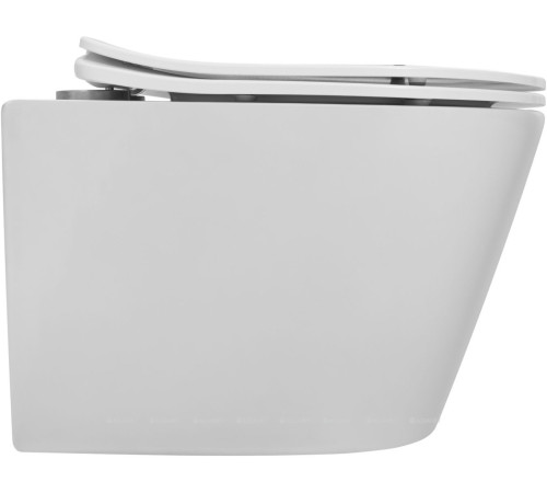 Унитаз подвесной Aquanet Atago 3.0 W SHORT TORNADO с сиденьем Soft Close 00348006