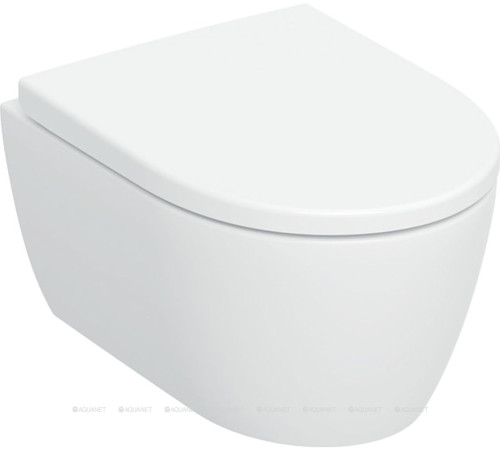 Унитаз подвесной Geberit iCon 2.0 Compact TurboFlush 350x490 мм с сиденьем 503.048.00.1