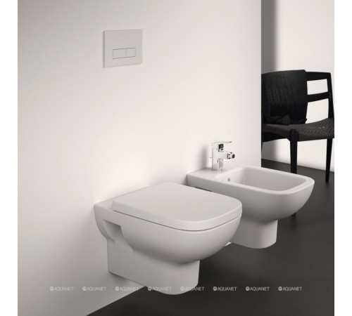 Комплект унитаз подвесной Ideal Standard i.life A с сиденьем микролифт AK0004