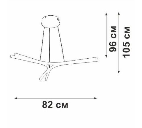 Подвесной светильник Vitaluce V2512DT V2512DT-0/3S