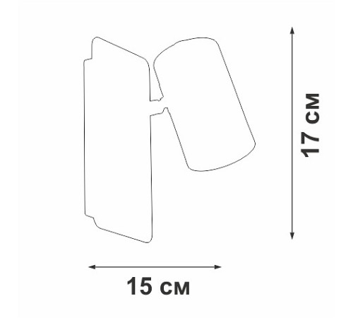 Бра Vitaluce V2730 V2730-8/1A