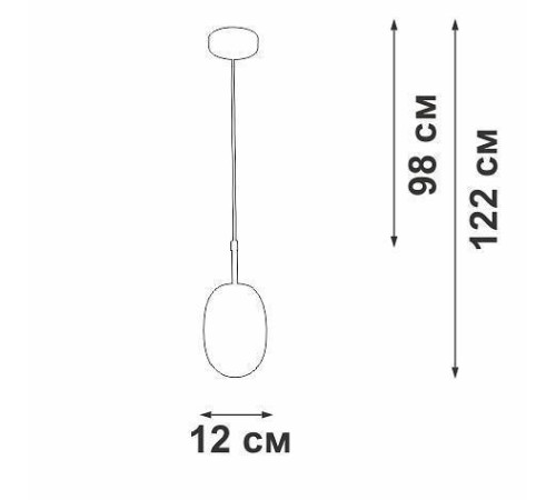 Подвесной светильник Vitaluce V28210 V28210-1/1S