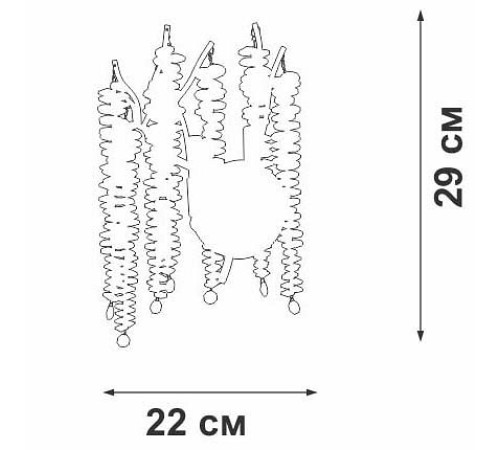 Бра Vitaluce V28550 V28550-8/2A